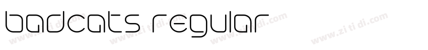 badcats regular字体转换 badcats regular字体转换